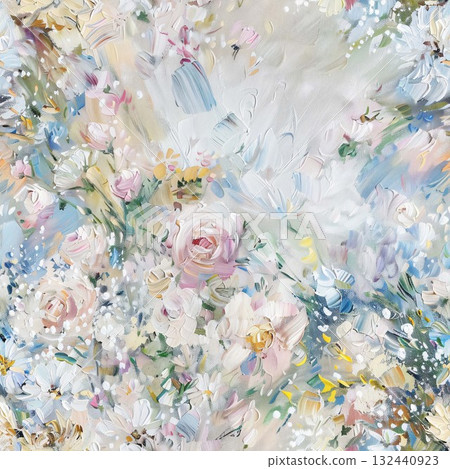 Handpainted Diverse Artistic Floral And Landscape Pattern Collection Artwork Assortment 132440923