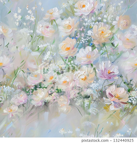 Handpainted Diverse Artistic Floral And Landscape Pattern Collection Artwork Assortment 132440925