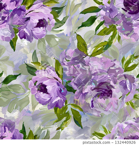 Handpainted Diverse Artistic Floral And Landscape Pattern Collection Artwork Assortment 132440926