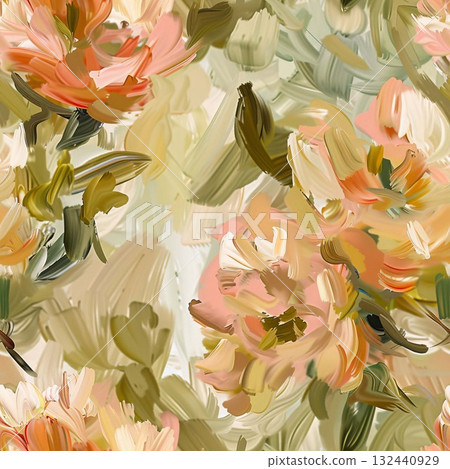 Handpainted Diverse Artistic Floral And Landscape Pattern Collection Artwork Assortment 132440929