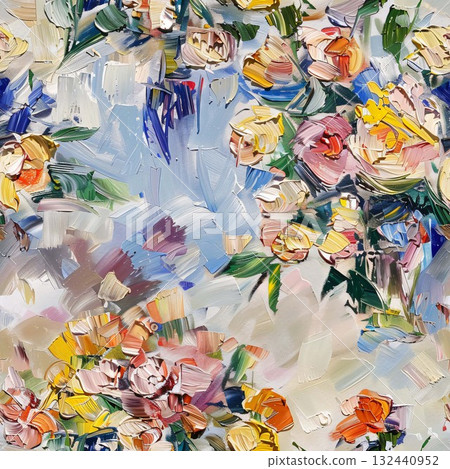 Handpainted Diverse Artistic Floral And Landscape Pattern Collection Artwork Assortment Handpainted Diverse Artistic Floral And Landscape Pattern Collection Artwork Assortment 132440952