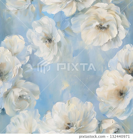 Handpainted Diverse Artistic Floral And Landscape Pattern Collection Artwork Assortment 132440971