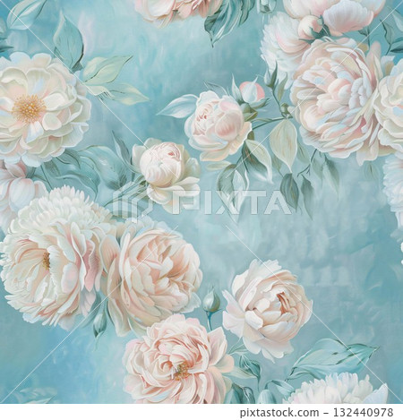 Handpainted Diverse Artistic Floral And Landscape Pattern Collection Artwork Assortment 132440978