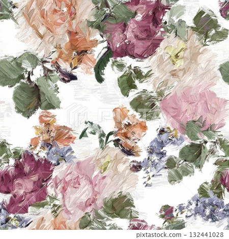 Handpainted Diverse Artistic Floral And Landscape Pattern Collection Artwork Assortment 132441028