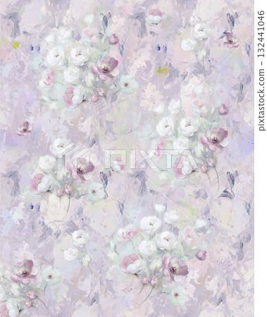 Handpainted Diverse Artistic Floral And Landscape Pattern Collection Artwork Assortment 132441046