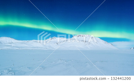 Aurora Borealis. Northern lights and clear skies. Nature. Scandinavian countries. Aurora Borealis. Northern lights and clear skies. Nature. Scandinavian countries. 132441200