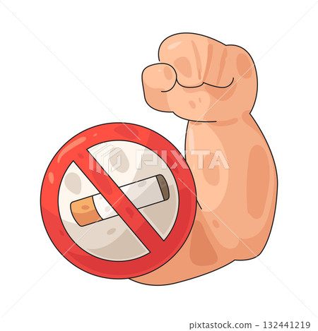 illustration of Smoke-Free illustration of Smoke-Free 132441219