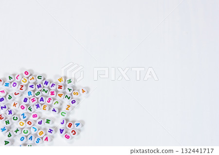 Colorful Alphabet Beads Collection 1 132441717