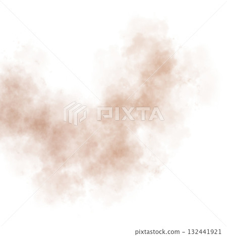 Square dust and sand cloud fragment with transparent background, realistic brown haze texture as part of desert sandstorm atmosphere and wind erosion effect Square dust and sand cloud fragment with transparent background, realistic brown haze texture as part of desert sandstorm atmosphere and wind erosion effect 132441921