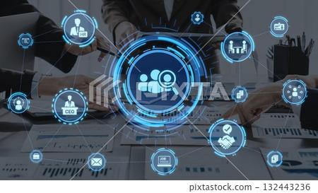 Job search and human resources recruitment Funnel Job search and human resources recruitment Funnel 132443236