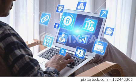 Cryptocurrency and blockchain technology for digital finance Spire 132443305