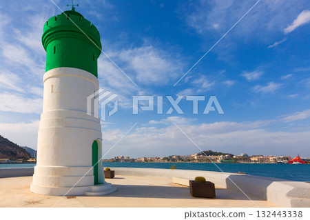 Beacon Cartagena lighthouse in Murcia Spain 132443338