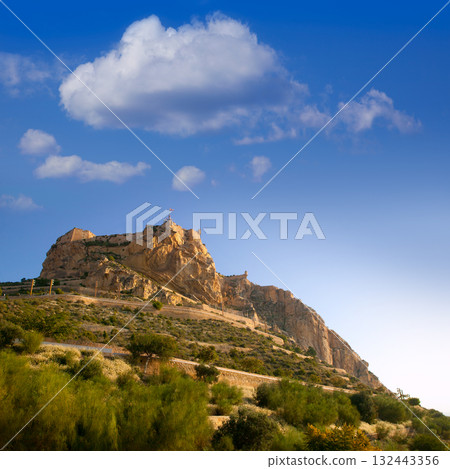 Alicante Santa Barbara Castle in Spain 132443356