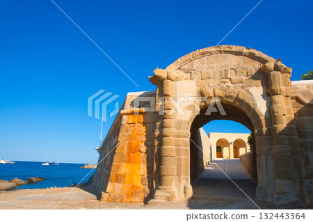 Tabarca Puerta de San Miguel de Tierra fort door arc 132443364