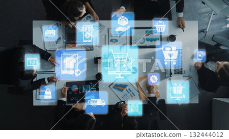 Omni-Channel Shopping for Seamless Customer Experience Funnel Omni-Channel Shopping for Seamless Customer Experience Funnel 132444012