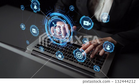 Content Marketing Strategy Dashboard for SEO, Analytic, and Growth Plan Funnel 132444212