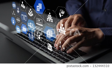 Job search and human resources recruitment Funnel Job search and human resources recruitment Funnel 132444310