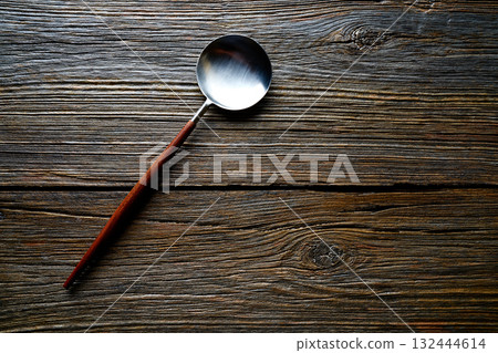kitchen tools spatule kitchenware on wood kitchen tools spatule kitchenware on wood 132444614