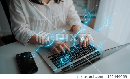 AI network system for intelligent connectivity Marrow 132444669