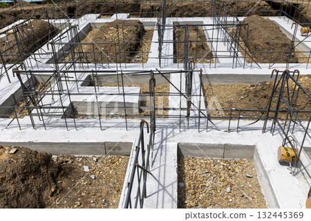 Housing construction Rebar construction 132445369