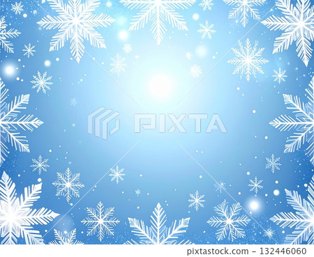 冬季雪花圖案背景 冬季雪花圖案背景 132446060