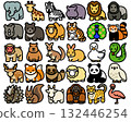 30 Animal Color Icons Set 1 132446254