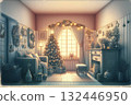 decorated room 132446950