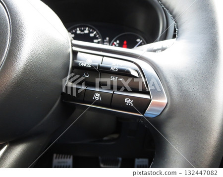 Steering wheel switches for safely driving your car 132447082