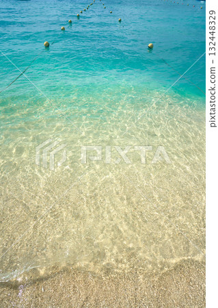 Cozumel island beach Riviera Maya Mexico 132448329