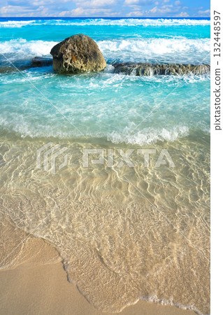 Cozumel island beach Riviera Maya Mexico Cozumel island beach Riviera Maya Mexico 132448597
