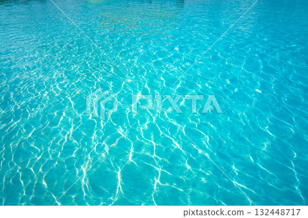 Caribbean water texture in turquoise color 132448717