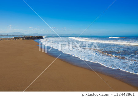 Denia beach Las Marinas in Alicante Spain Denia beach Las Marinas in Alicante Spain 132448961