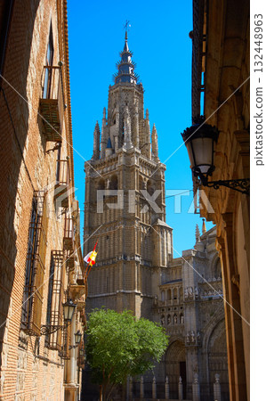 Toledo Cathedral in Castile La Mancha Spain Toledo Cathedral in Castile La Mancha Spain 132448963