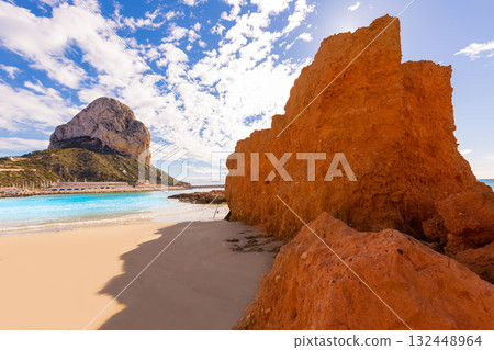 Calpe playa Cantal Roig beach near Penon Ifach Alicante 132448964