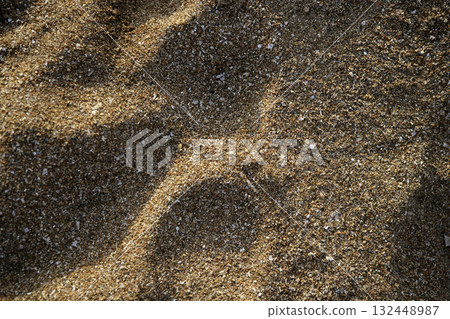 Beach sand texture background with shadows Beach sand texture background with shadows 132448987