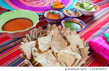 Mexican sauces pico de gallo habanero chili sauce 132449054