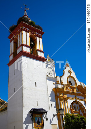 Castilblanco church by via de la Plata way Spain 132449056