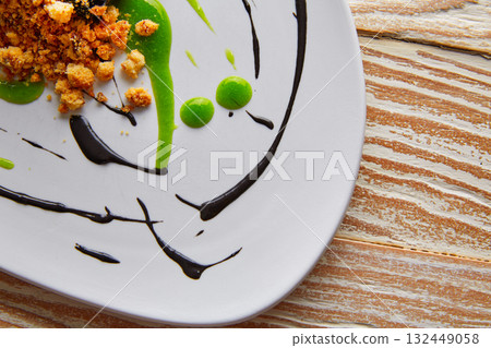 Molecular gastonomy cuttlefish roes mayonnaise Molecular gastonomy cuttlefish roes mayonnaise 132449058