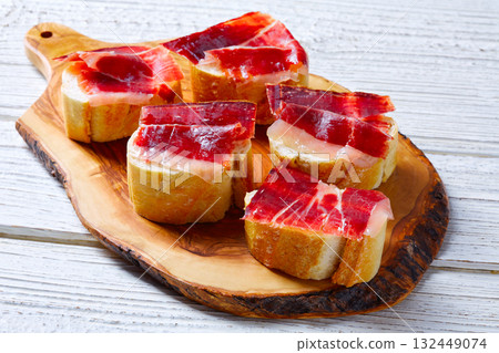 iberian ham from Spain tapas pinchos 132449074