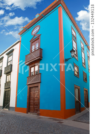 Santa Cruz de La Palma colonial house facades Santa Cruz de La Palma colonial house facades 132449118