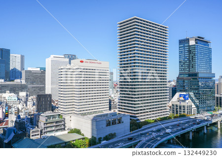 大阪中之島的摩天大樓（從節慶塔拍攝）2025年10月 132449230