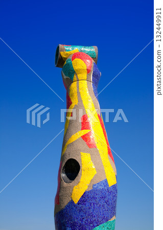 Dona i Ocell sculpture of Joan Miro in Barcelona 132449911