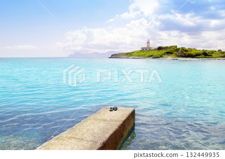 Alcanada Alcudia Mallorca with Aucanada island Alcanada Alcudia Mallorca with Aucanada island 132449935