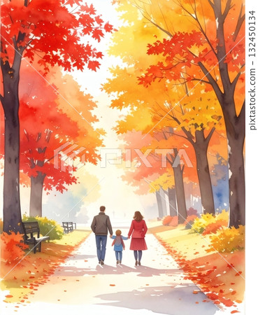 秋季葉子標示用樹 秋季葉子標示用樹 132450134