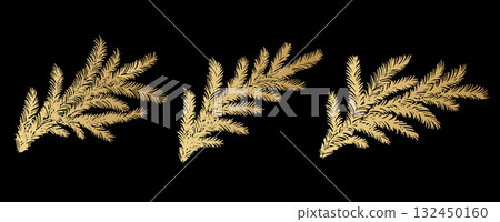 christmas, tree, branch 132450160