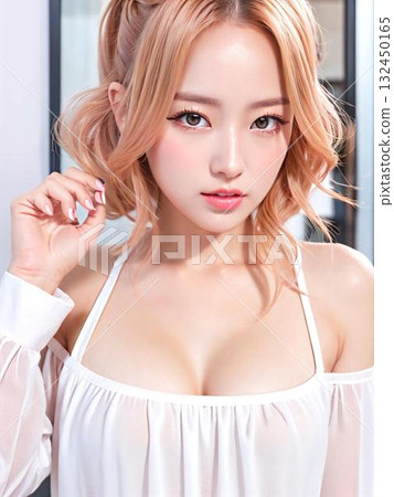 Beautiful woman  132450165