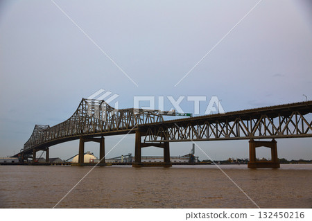 Louisiana Horace Wilkinson Bridge Mississippi river Louisiana Horace Wilkinson Bridge Mississippi river 132450216