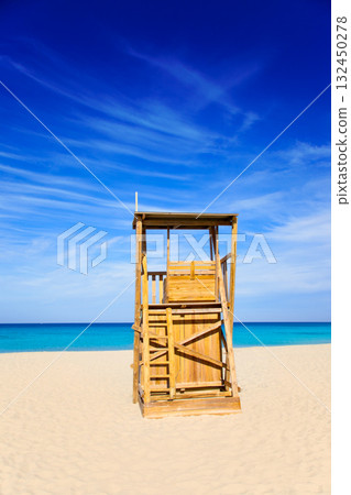 Formentera Llevant beach lifeguard house Formentera Llevant beach lifeguard house 132450278