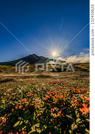 光之高原-秋季的旭岳和阿留申群島的鬆軟土地 光之高原-秋季的旭岳和阿留申群島的鬆軟土地 132450628