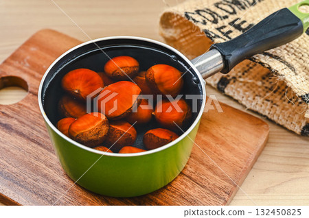 Add boiling water and set aside Add boiling water and set aside 132450825